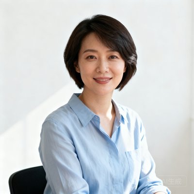 李薇，首席技术官，干练短发，穿着休闲衬衫